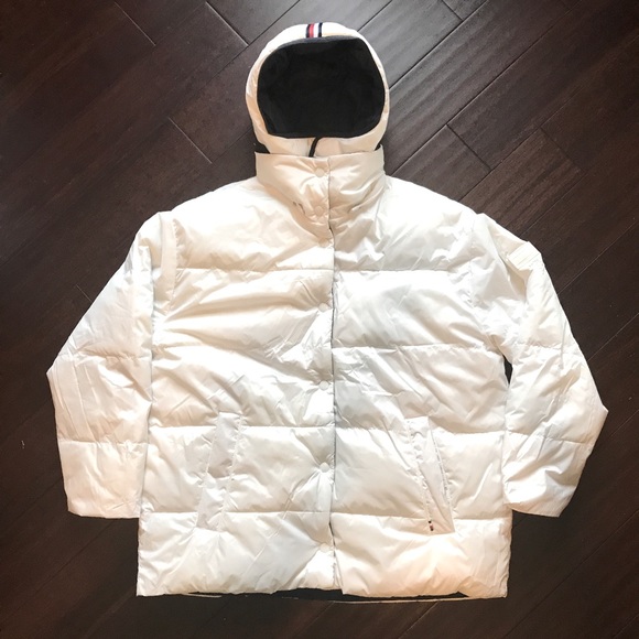 TOMMY HILFIGER Reversible Hooded Puffer - Picture 1 of 15